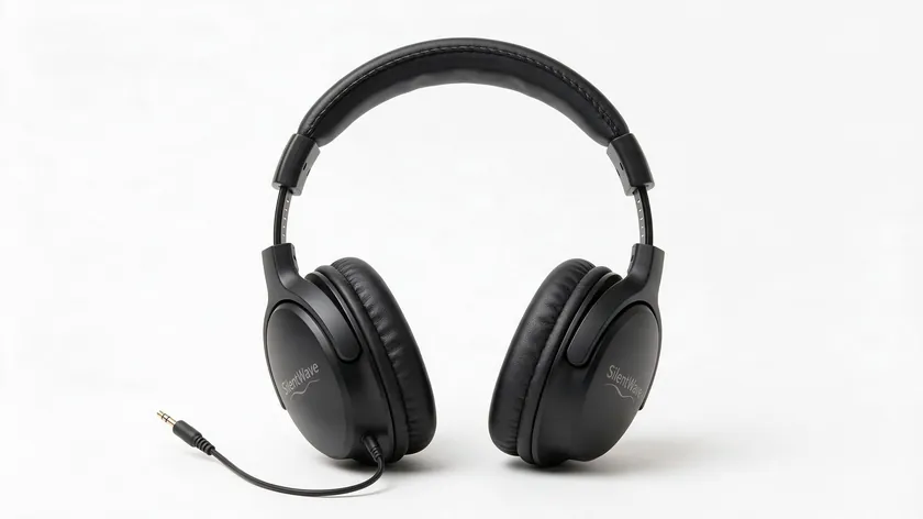 A pair of headphones photographed on a pure white background, meeting Amazon and Walmart marketplace image compliance standards.